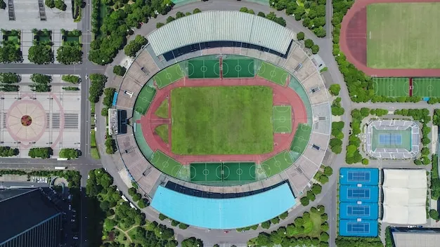 体育场背景